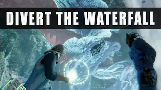 Marvel's Guardians of the Galaxy Move the Plants to Divert the Waterfall - MGOTG game