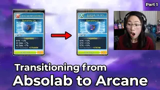 Aran Gear Progression - Swapping From Absolab to Arcane | MapleStory (Part 1)