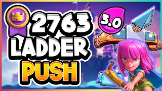 TOP LADDER PUSH With the BEST XBOW DECK! 🏹