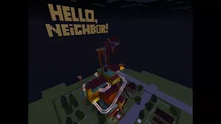 Hello neighbor beta minecraft