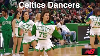 Boston Celtics Dancers - NBA Dancers - 4/1/2022 Dance Performance - Celtics vs Pacers