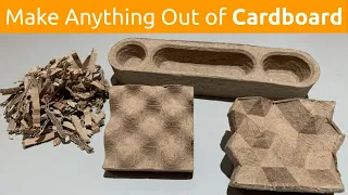 Recycle Cardboard into Anything with 3D Printing!