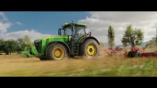 Техника компании John Deere в новом трейлере игры Farming Simulator 19 на E3 2018!