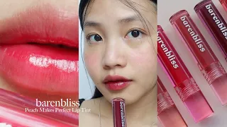 REVIEW | barenbliss Peach Makes Perfect Lip Tint ทิ้นฉ่ำๆแต่ติดทน สีปังมากกกก