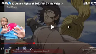 Hands For Days. My Reaction. Top 10 Anime Fights Of 2023. Vol 2 No Voice