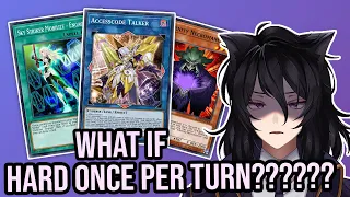 What if every YuGiOh card was a Hard once per turn?