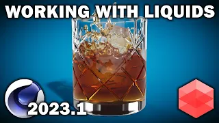 Cinema 4d 2023.1: Working with Liquids