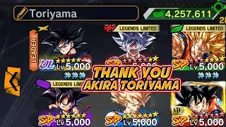 Full 6 Goku Team!!!-Tribute to Akira Toriyama