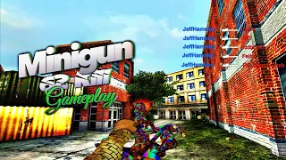 [Bullet Force] 62 Kill Minigun Gameplay