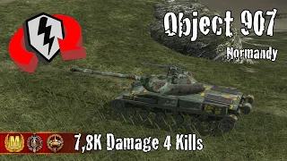 Object 907  |  7,8K Damage 4 Kills  |  WoT Blitz Replays