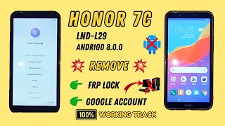Honor 7C frp bypass without PC || Honor 7C (LND-L29) google account remove