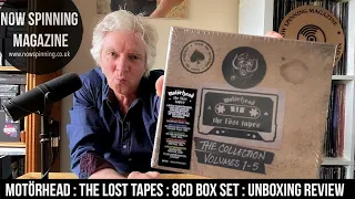Motörhead : The Lost Tapes : 8CD Box Set : Unboxing Review