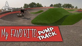 Longboarding a Pump Track | This Broomfield Pump Track Might Be My Favorite