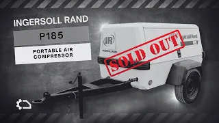 Ingersoll Rand P185CFM Air Compressor | #aircompressor #equipment