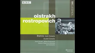 Brahms: Double Concerto in A minor, Op.102 - David Oistrakh, Mstislav Rostropovich, Kyril Kondrashin