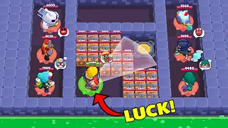 0% Skill, 100% Luck Moments! | Brawl Stars Funny Moments & Glitches & Fails #915