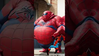 Marvel Characters But Fat😂 || AI MADE #marvel #shorts #ai