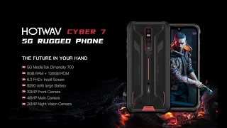 Обзор HotWav Cyber 7 - 5G + IPS + NFC + 8Гб128Гб + 8А (accu) + ширик + ночная камера