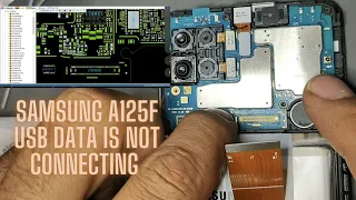 Samsung a125f usb data is not connecting