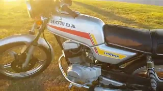 honda cb 125 twin ride Bretagne