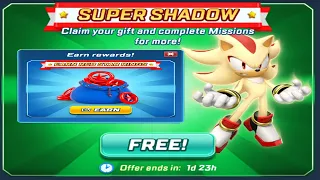 Sonic Forces - Super Shadow New Character Event Update - Free Cards - All 70 Characters Unlocked