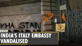 WION Dispatch: India expresses concern over vandalism on Rome embassy with Italy | English News