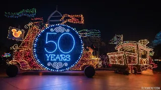 FULL Main Street Electrical Parade 50th Anniversary with New Finale 2022 Disneyland