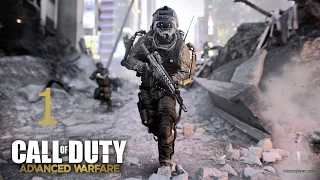Call of Duty Advanced Warfare Прохождение на русском Часть 1 Боевое Крещение