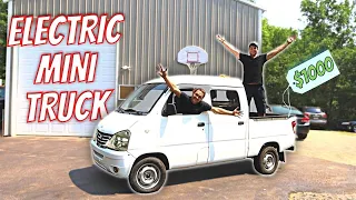 We bought the CHEAPEST ELECTRIC MINI TRUCK on Facebook