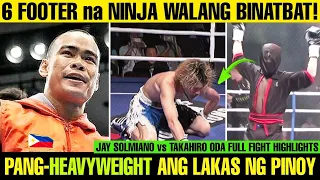 🥊6 Footer na NINJA , Walang BINATBAT kay KABAYAN! JAPANESE BOXER, Hindi kinaya ang LAKAS ng PINOY!