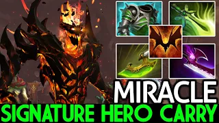 MIRACLE [Shadow Fiend] Signature Hero Carry Full Right Click Dota 2