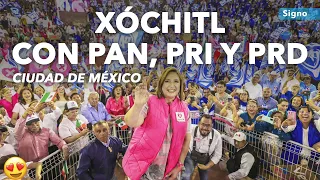 🔴 EN VIVO Xóchitl Gálvez. Encuentro con militantes del PRI, PAN y PRD