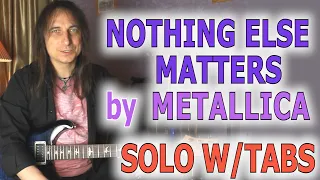 Metallica Nothing Else Matters solo w/tabs