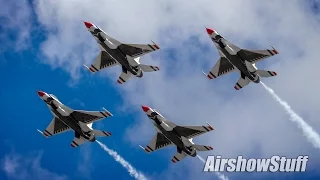 USAF Thunderbirds 2016 High Show