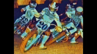 70's - 80's FLAT TRACK--- RACING HARD!