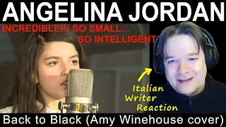 ANGELIA JORDAN - Back to Black - WRITER reaction