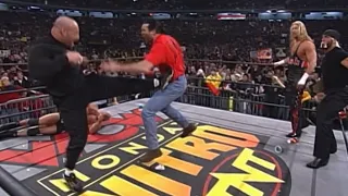 Goldberg Looks For Revenge On The NWO WCW Nitro 4th January 1999