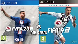 FIFA 23 PS4 Vs FIFA 19 PS3