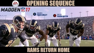 Madden 17 (Xbox One) Rams Return Home (Opening Sequence)