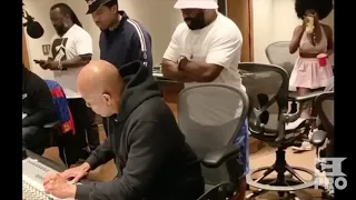 Dr. Dre and Nas Work On New Music Together: Video From Studio Session