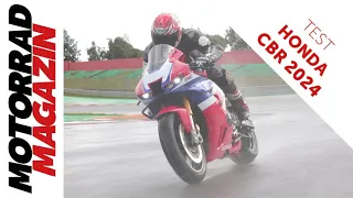 2024 Honda CBR600RR und CBR1000RR-R Fireblade beim Belastungstest in Portimao