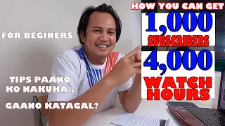 How to Get 1000 Subscribers and 4000 Watch Hours