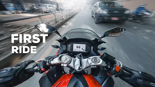 TARO GP1 380/400cc First Ride Experience Review in Nepal | POV Onboard | Test Ride | Bikerz Beast