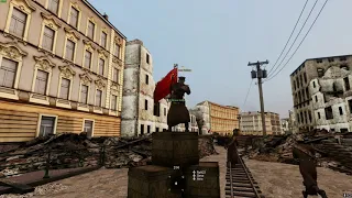 Soviet troops charge Stalingrad, circa 1942 colourised