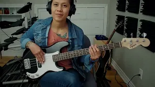 Miley Cyrus - Flowers (Bass Cover)