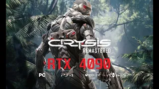 Crysis Remastered 4K RTX 4090 - But can it run Crysis? (CPU Bound?)