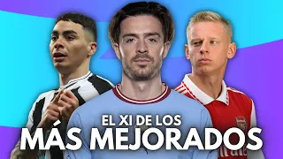 EL XI DE LOS JUGADORES MÁS MEJORADOS DE LA PREMIER LEAGUE 22/23