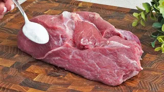 Tender beef in 5 minutes! Chinese secret to soften the toughest beef