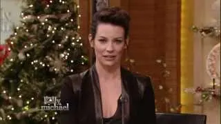 Evangeline Lilly - gorgeous in kelly ripa interview