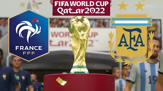 FIFA 23 FRANCE x ARGENTINE Finale Coupe du Monde 2022 PS4